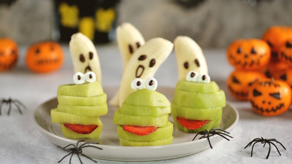 Ghostly Banana Pops