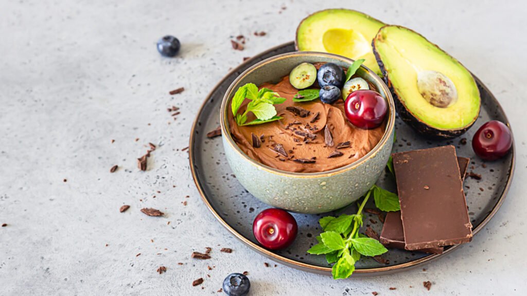 Healthy Chocolate Avocado Pudding