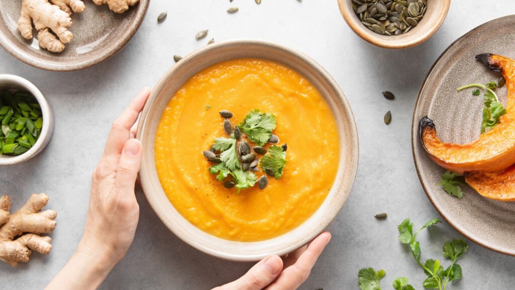 Pumpkin Ginger Soup